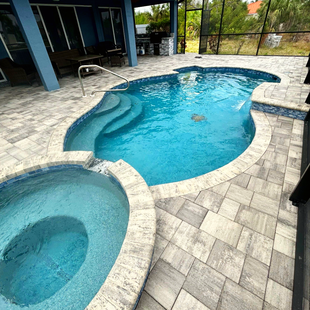 pool plaster repair after