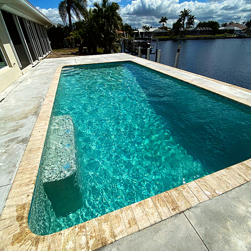 after pool replastering in Port Charlotte